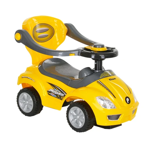 Каталка Pituso Mega Car с музыкальной панелью,бампером и ручкой 