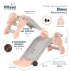 Горка с баскетбольным кольцом Pituso Мини 118*46*52h